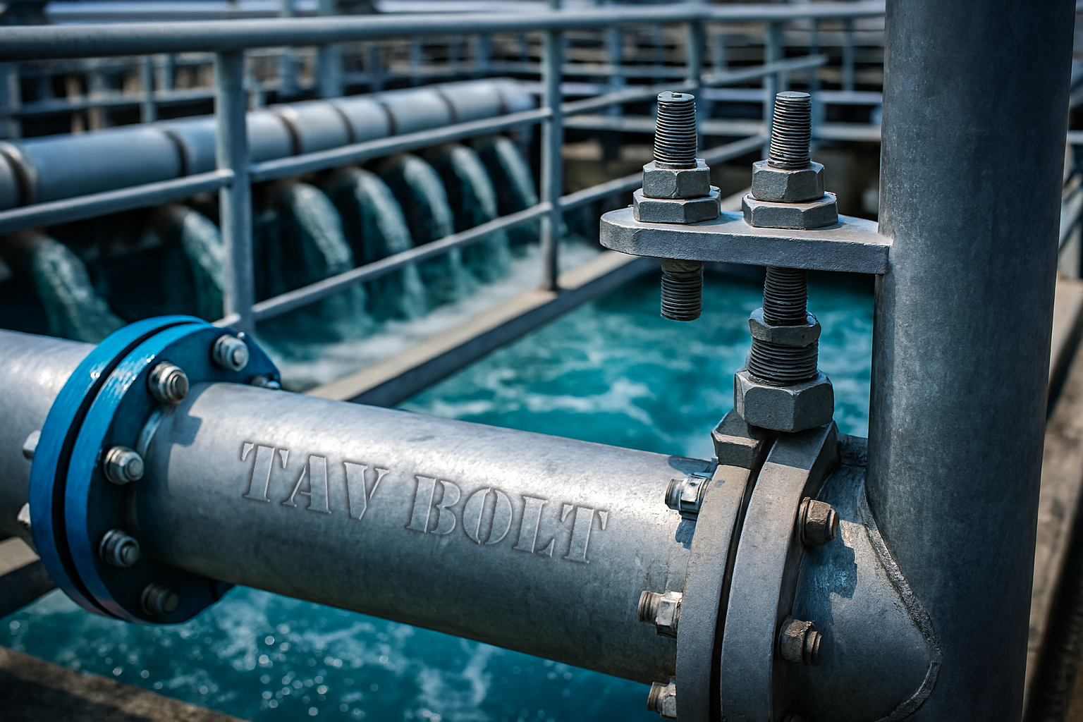 پيچ و مهره در صنعت آب و فاضلاب