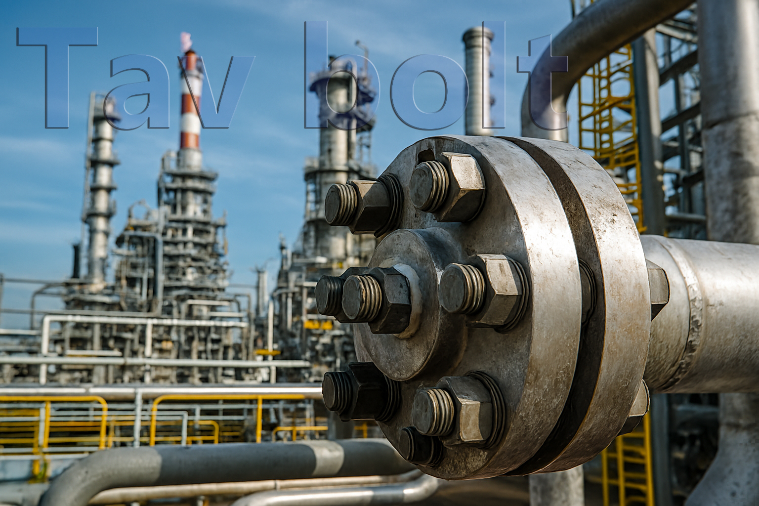 پیچ ومهره صنعتی برای نفت گاز پتروشیمی استاد بولت