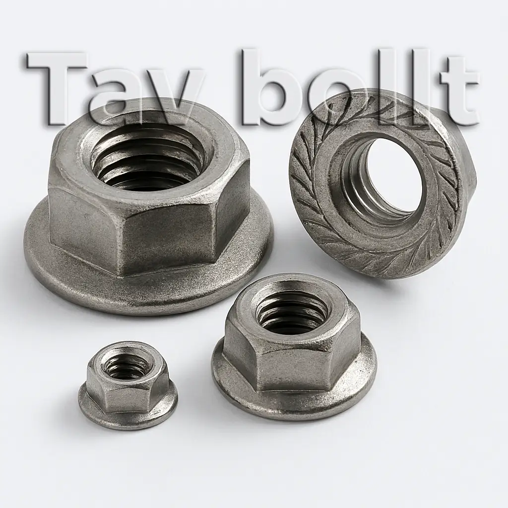 تفاوت مهره واشردار با مهره معمولی در نصب مکانیکی